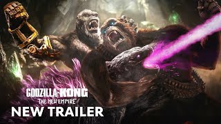 GODZILLA x KONG The New Empire  New Trailer [upl. by Dunkin]