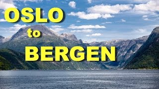 Oslo to Bergen Norway by Train through the mountains and Boat through the fjords [upl. by Rattray424]