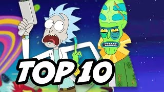 Rick and Morty Season 2  TOP 10 Most Powerful Characters [upl. by Avert]