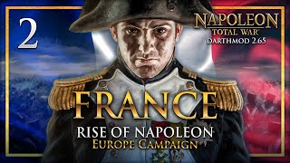 NAPOLEONS UNSTOPPABLE AMBUSH Napoleon Total War Darthmod  France Campaign 2 [upl. by Iad]