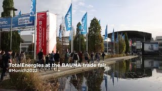 TotalEnergies Shines at the bauma 2022 Trade Fair ✨🚜 [upl. by Alliuqaj]