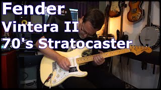 Fender Vintera II 70s Stratocaster [upl. by Norat201]