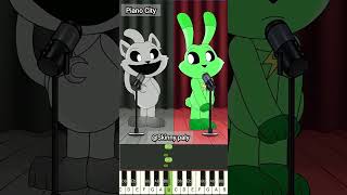 Catnap and Hoppy Hopscotch Sharing SongPoppy Playtime 3 SkinnyPale  Piano Tutorial [upl. by Atinrehs]