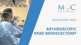 New surgery video Arthroscopic Knee Meniscectomy [upl. by Esinet]