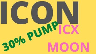 ICON icx MASSIVE 30 pump today💥💥💥 [upl. by Michey213]