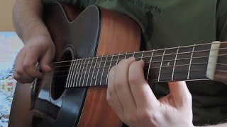 Гитара Чёрный ворон русская народная песня  Russian folk song guitar cover [upl. by Nuncia]