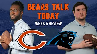 Bears vs Panthers Recap  The Biggest Win of the Season AGAIN  Bears Talk Today Episode 6 [upl. by Hound716]