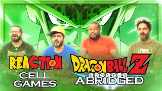 Dragon Ball Z Abridged  Cell Games  Group Reaction [upl. by Neelrac379]