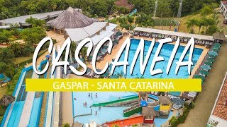 Parque Aquático Cascanéia em Gaspar  Santa Catarina  Imagens Aéreas [upl. by Abih730]