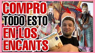 🛒MERCADILLO de BARCELONA  ❗️POR FIN compro ALGO CHINO en EL LOS ENCANTS 🤩 [upl. by Rena]