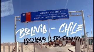 Cruzando la Frontera BOLIVIA  CHILE por la carretera de ORURO hasta IQUIQUE Pisiga  Colchane [upl. by Nodnahs]