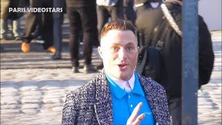 Colton Haynes  Teen Wolf  Arrow   Paris Fashion Week 19 january 2024 show Dior [upl. by Ecyt737]