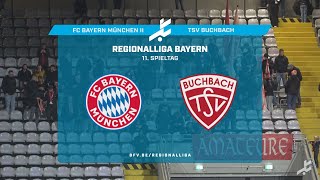 Zwei komplett unterschiedliche Hälften BuchbachCoup bei Bayern Amateuren [upl. by Wyon]