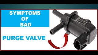 Symptoms of a bad Purge Valve [upl. by Ihcelek]