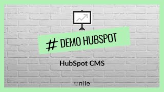 HubSpot CMS Demo 2021  EN [upl. by Laenahtan]