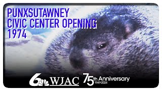 Hundreds gather for opening of Punxsutawney Civic Center in 1974 [upl. by Juta]