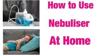 How to use Nebuliser at homeపిల్లలకు నెబ్యులైజర్ వాడొచ్చాallergycold in kidsair pollution [upl. by Clower]