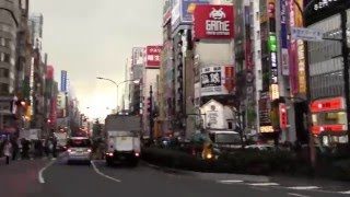 311 Japan earthquake moment in Shinjuku Tokyo [upl. by Haimerej675]