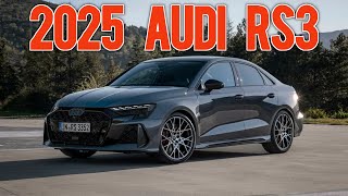 2025 Audi RS3 Sedan Review Pricing amp Spec Revealed [upl. by Nairb]