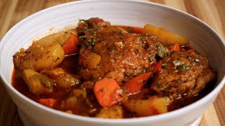 This Chicken Stew with Mediterranean Flavors is comforting and warms Your Tummy  Chicken Paprika [upl. by Aidaas]