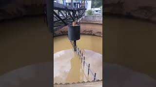 sludge Thickener in water treatment plant [upl. by Ettenal]