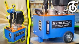 Hydraulic power pack  DIY Subtitles [upl. by Yelrebmyk]