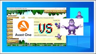 Avast one VS Bonzi buddy virus [upl. by Schoenburg]