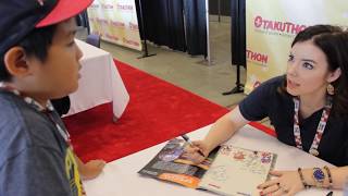 Cherami Leigh Autograph Otakuthon 2017 [upl. by Assenov262]