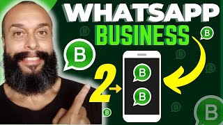 Como Usar Dois WhatsApp Business no Mesmo Celular PASSO A PASSO whatsapp celular business [upl. by Jacey]