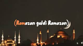 Ramazan geldi Ramazan karaoke Ramazana özel [upl. by Sucramel]