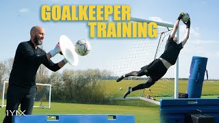 17 Year old Fraser is IMPRESSIVE 🧤 Full Session  1YNX Goalkeeping [upl. by Neirual]