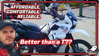 Kawasaki KLR 650 Demo Ride amp Reaction [upl. by Thin]