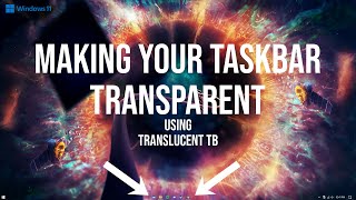 How to ClearCenter Taskbar Icons  TranslucentTB [upl. by Sena]