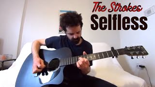 Selfless  The Strokes Acoustic Cover by Joel Goguen [upl. by Vaas915]