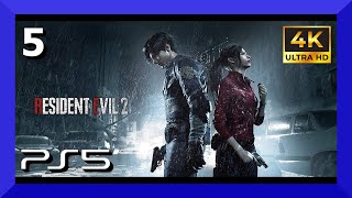 RESIDENT EVIL 2 REMAKE  5 Final  Leon  Samurai Edge ∞ 4K HDR 60 FPS  PS5  SIN COMENTARIOS [upl. by Ongun]