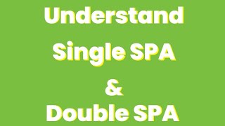 Understand single SPA amp double SPA for NSE shares [upl. by Abas]