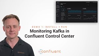 Demo 1 Install  Run  Monitoring Kafka in Confluent Control Center [upl. by Dan]