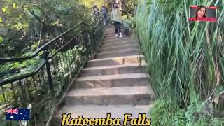 australia sydney blue mountains katoomba falls traveler internationalMa’am Shawie Vlog [upl. by Grekin881]