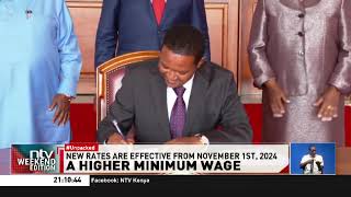 Government signs gazette notice that raises minimum wage by 6 [upl. by Carley]