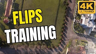 4K FPV Drone Manual Mode Flips Training [upl. by Aramas]