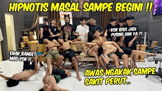 LUPA NAMA SENDIRI SAMPE BUKA BAJU  Kelucuan hipnotis masal bareng Kusumawara amp Srotop [upl. by Brandwein]