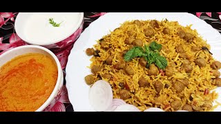 Soyabean pulaosoyabean pulaosoyabean pulao recipesoyabean [upl. by Nortad]