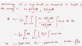 ANTENNA unit 3 directivity calculation of broadside and end fire array [upl. by Eudo479]