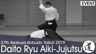 EXPLOSIVE Daitoryu Aikijujutsu Demonstration  Kondo Katsuyuki  2019 Asakusa Kobudo Taikai [upl. by Cassandry502]