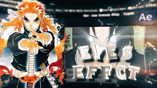 tutorial insane effect eyes  Affter effects [upl. by Donelle18]