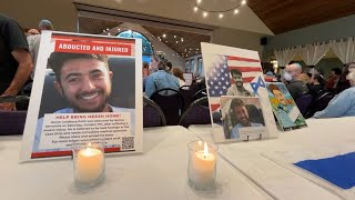 Hundreds gather at Berkeley synagogue to mourn the death of Hersh GoldbergPolin [upl. by Leviralc429]