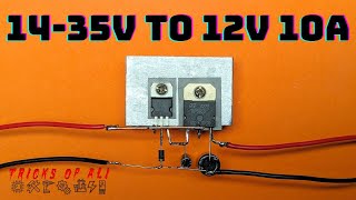 12v Voltage Regulator 10A  24v To 12v 10A [upl. by Odlonyer]