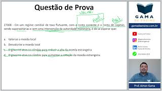 QUESTÃO 27008  BALANÇA COMERCIAL CPA10 CPA20 CEA AI ANCORD [upl. by Pepper]