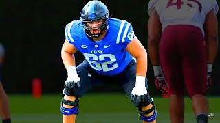 Duke OL Graham Barton 2023 Highlights ᴴᴰ [upl. by Camroc]