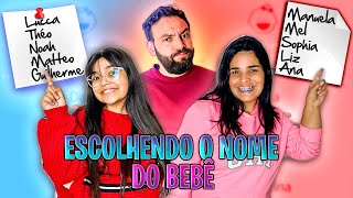 ESCOLHENDO O NOME DO BEBÊ BABYFERRAO [upl. by Cogen216]